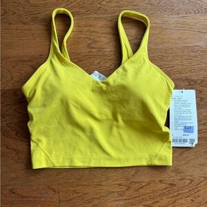 Align Tank in Bright Yellow